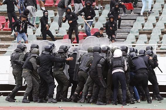 شغب الملاعب.. توقيف 37 شخص بعد نهاية مباراة الوداد والجيش