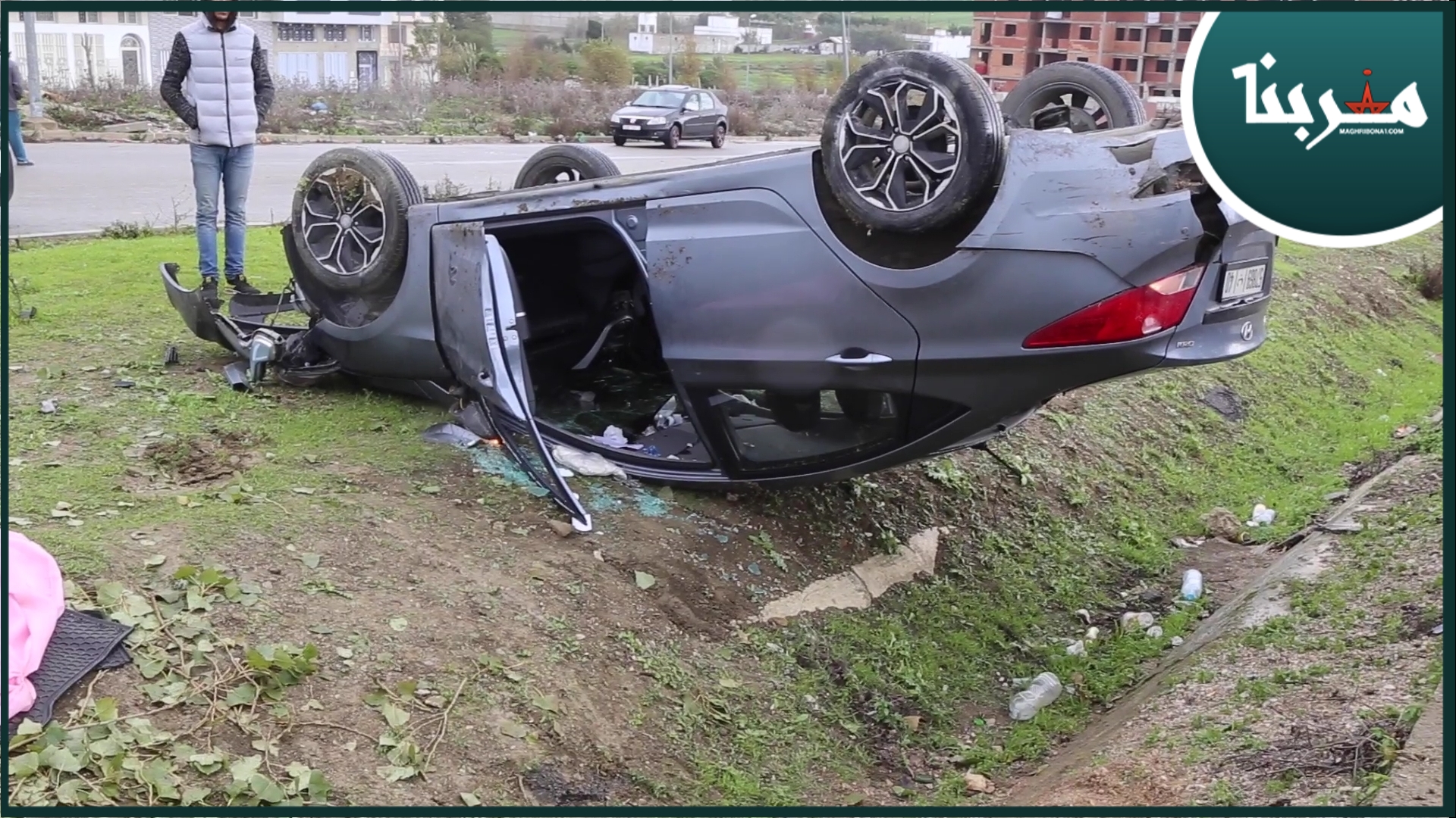 (بالفيديو) كسيدة خيبة ضواحي طنجة والضحية مواطن إسباني