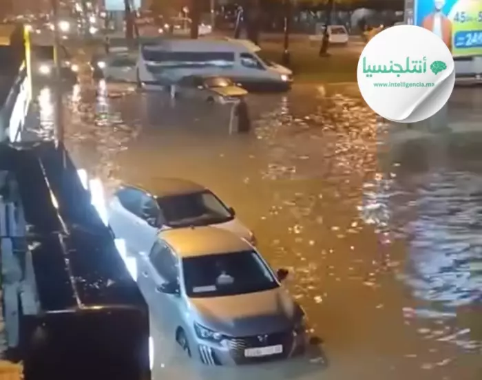 عاجــل:طنجة تغرق تحت الأمطار.. فيضانات تشل المدينة وتخلف أضراراً جسيمة