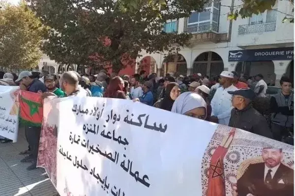 على بعد دقائق من عاصمة المملكة:"دوار ولاد مبارك"..معاناة الساكنة بين وعود السلطات وأطماع لوبيات العقار