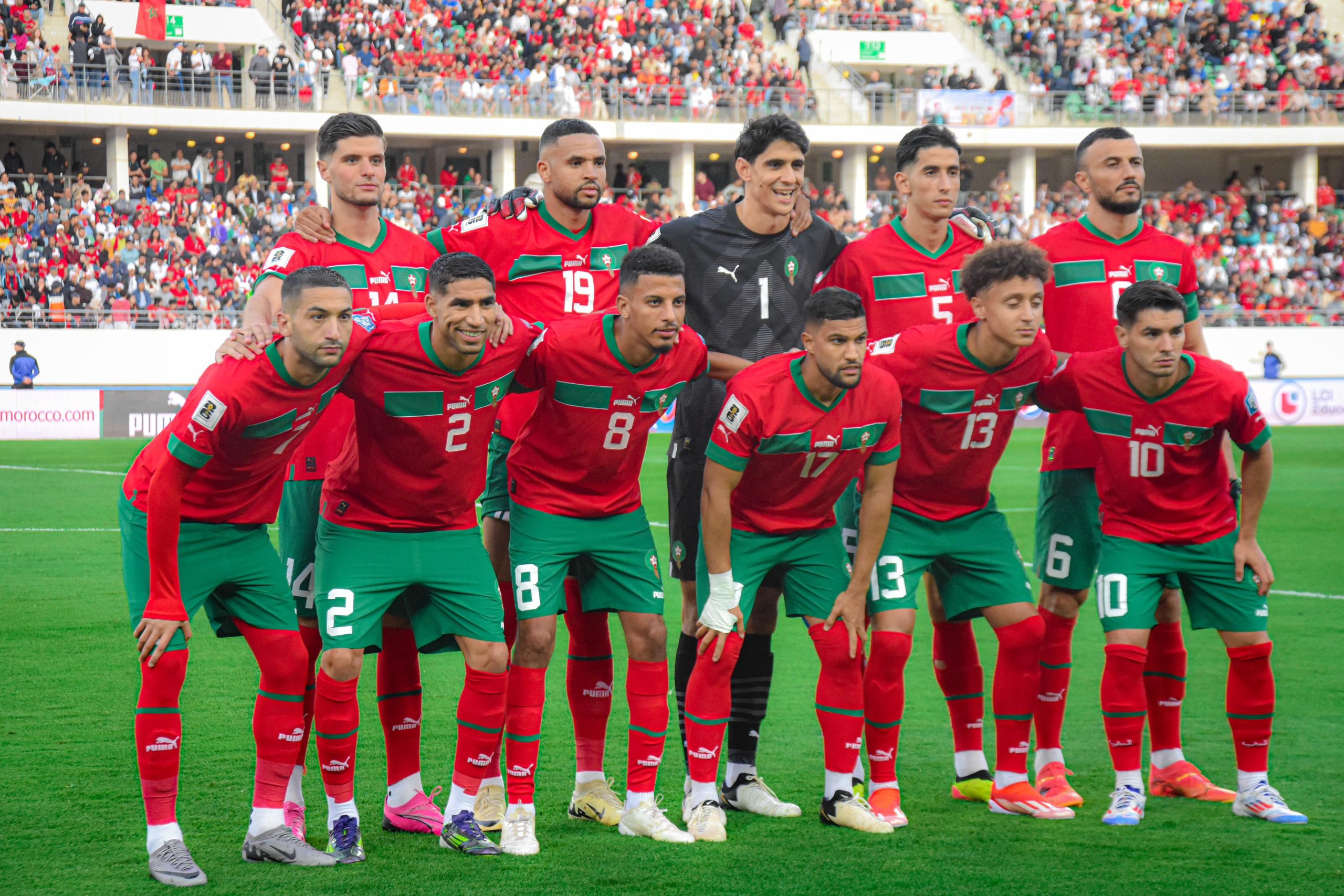 المنتخب المغربي لكرة القدم يصعد إلى المرتبة 13 وهذا التصنيف الجديد للفيفا