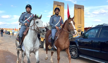 القيادة الجهوية للدرك الملكي بالخميسات، وفرت كل الإمكانيات اللوجستيكية والبشرية لتأمين موسم سيدي العربي البوهالي